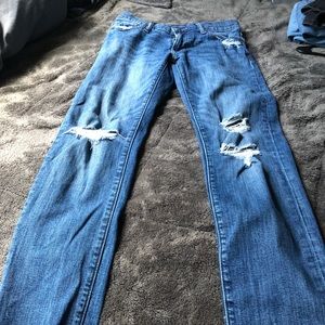 Abercrombie & Fitch  Mens Slim Strecth Jeans